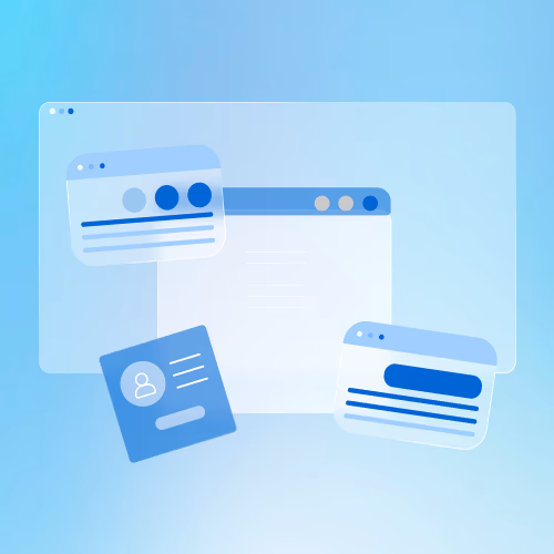 Landing pages and pop-ups